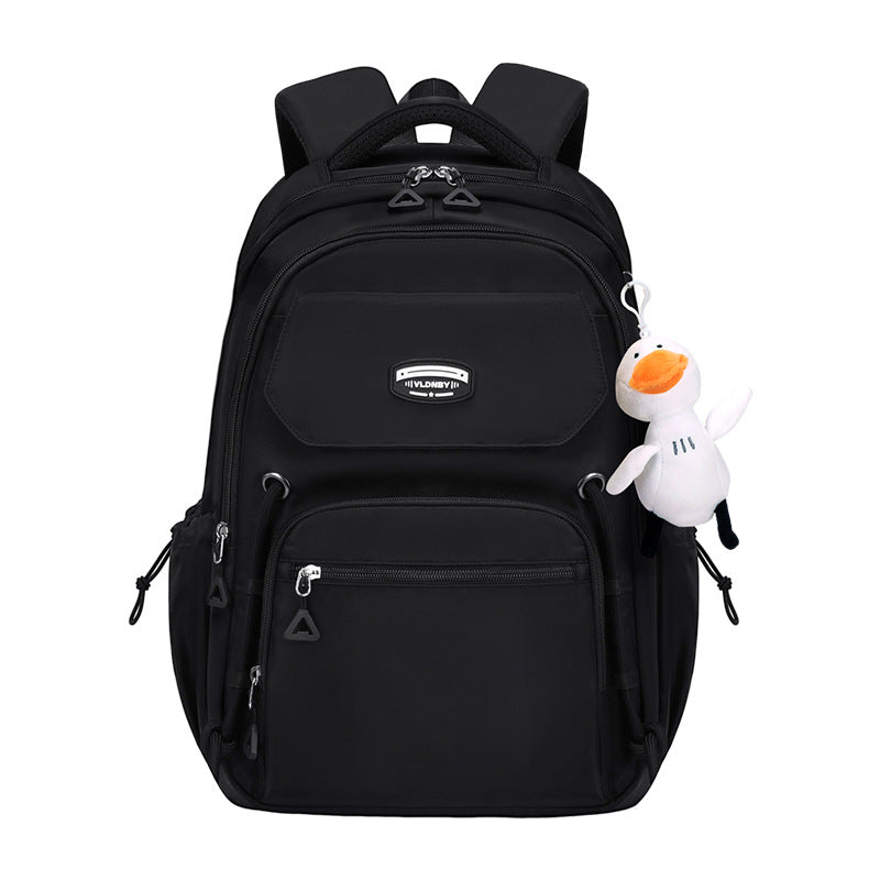 Middle School, High School, and College Students' Schoolbags Are Unisex, Casual, Ultra-Light, Large-Capacity, Sta…