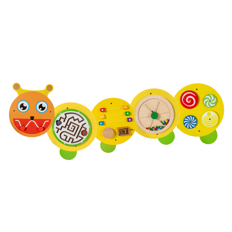 Early Childhood Education Enlightenment Animal Wall Game Decorative Pendant Wall Cardboard Parent-Child Interactive Wooden…