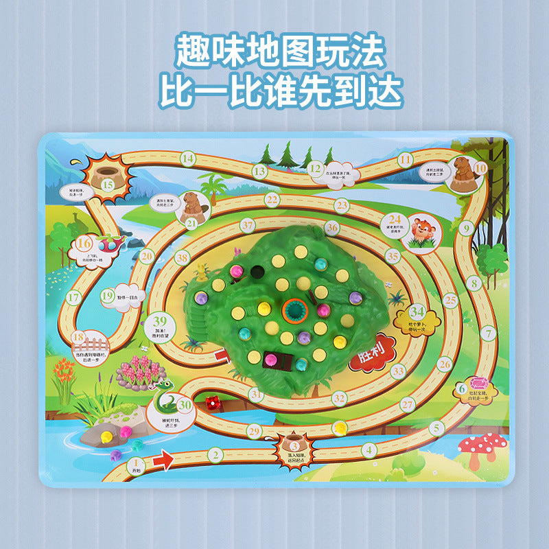 Cross-border Rabbit Trap Intelligence Toy Radish Rabbit Cross-country Competition Parent-child Interactive Table Party Game…