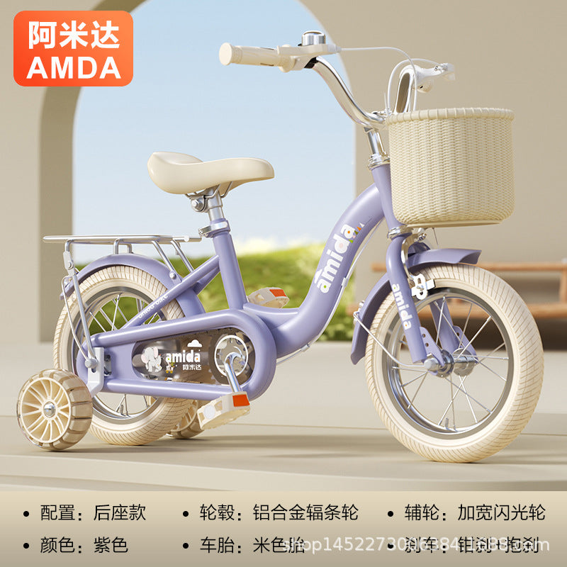 New Kidsren's Bicycle Boys and Girls 3 Years Old 4 Years Old 5 Years Old Baby Bicycle Kids Pedal New Stroller Foot40+…