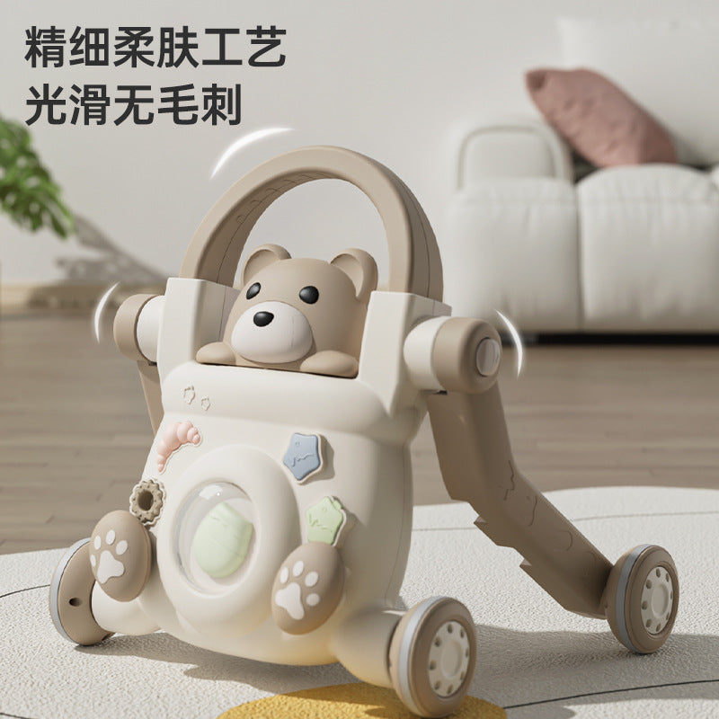 Baby Walker Anti-O-Leg Infant Multi-Functional Music Light Walking Stroller Child Toy Cartoon Walker - image 5