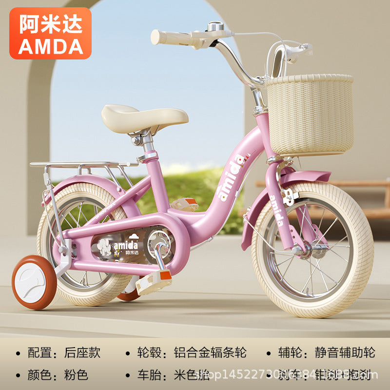 New Kidsren's Bicycle Boys and Girls 3 Years Old 4 Years Old 5 Years Old Baby Bicycle Kids Pedal New Stroller Foot40+…