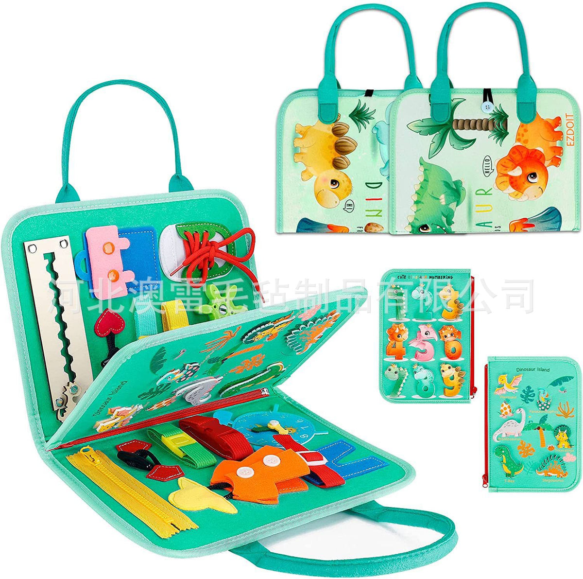 Cross-border Felt Learning Board Busy Board New Hot Selling Children Early Education Intelligence Development Felt Busy…