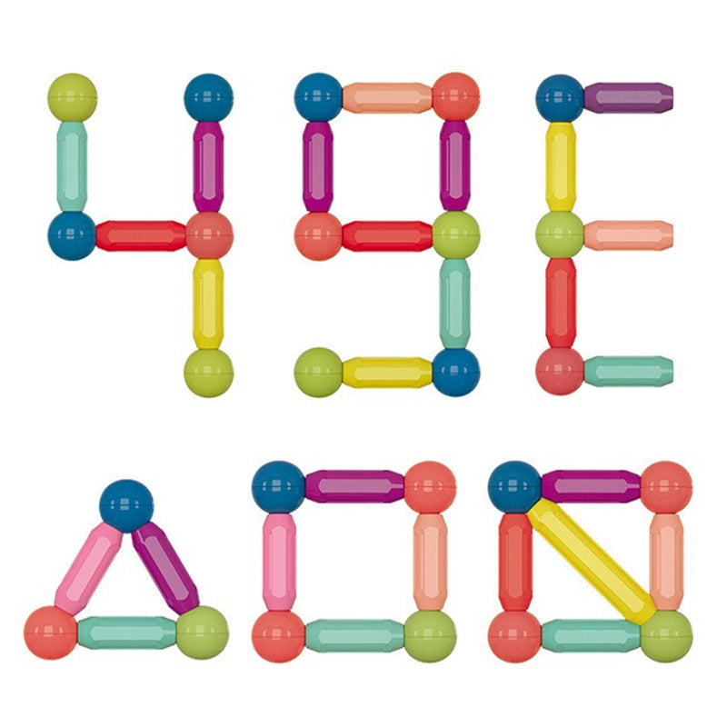 Cross-Border Magnetic Sticks Children's Early Education Educational Toys Intelligence Development Versatile Magnetic…