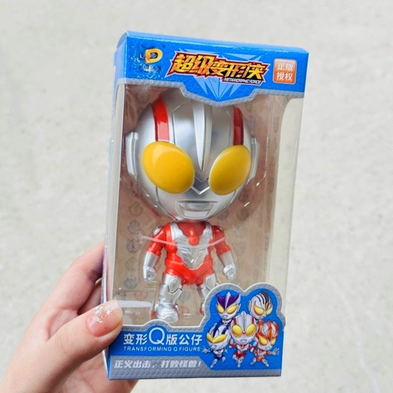 Authentic Ultra Superman Q Version Doll Transforming Robot Model Gashapon Gift Boys and Girls Toys Gifts Wholesale…