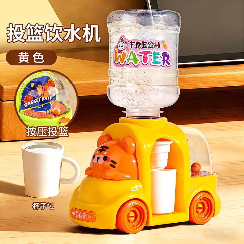 Children's Mini Drinkable Water Dispenser Toy That Can Dispense Water, Suitable for Boys and Girls, Pretend Play Kitchen…