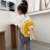 Cute Bear Doll Mini Canvas Kindergarten | Baby's World Bangladesh