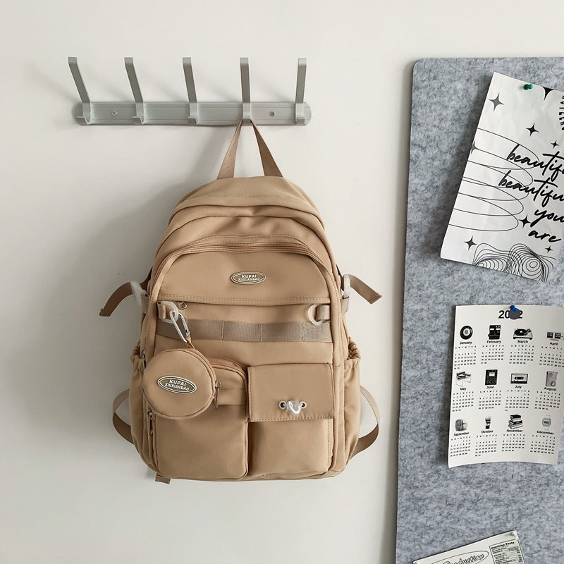 High School And College Student College Style Computer Bag Couple Backpack