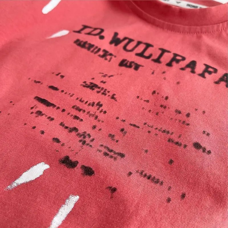 Children Clothes Summer - Children's Clothes Summer Thin Loose Casual Kids Tracksuit Popular Design Baby Boy Short Sleeve