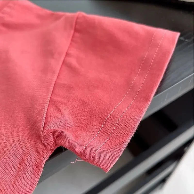 Children Clothes Summer - Children's Clothes Summer Thin Loose Casual Kids Tracksuit Popular Design Baby Boy Short Sleeve