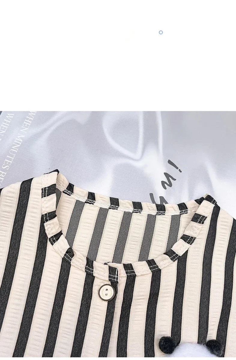 Children Clothing Sets - Children's Clothing Sets Pands Tanks+Short Pants Baby Outfit Set - Boys Summer & Party Dresses