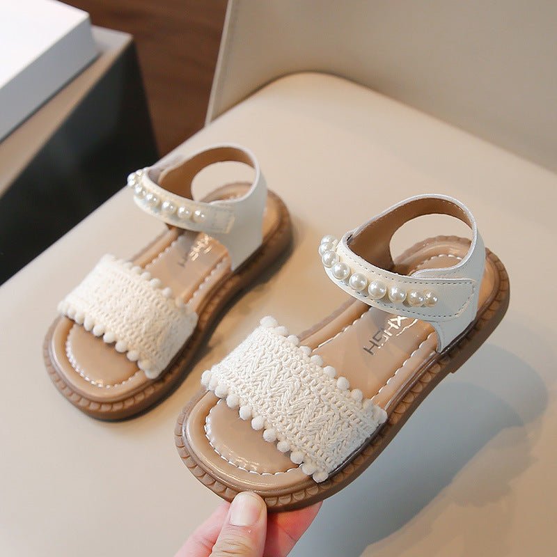 Children's Fashionable Pearl Beach Sports Sandals - BaBy's World