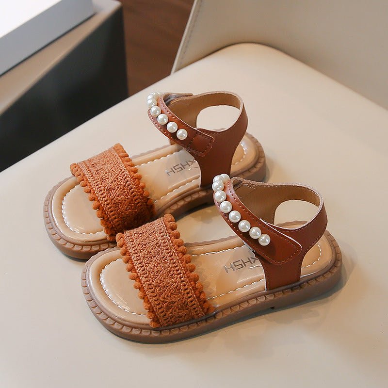 Children's Fashionable Pearl Beach Sports Sandals - BaBy's World