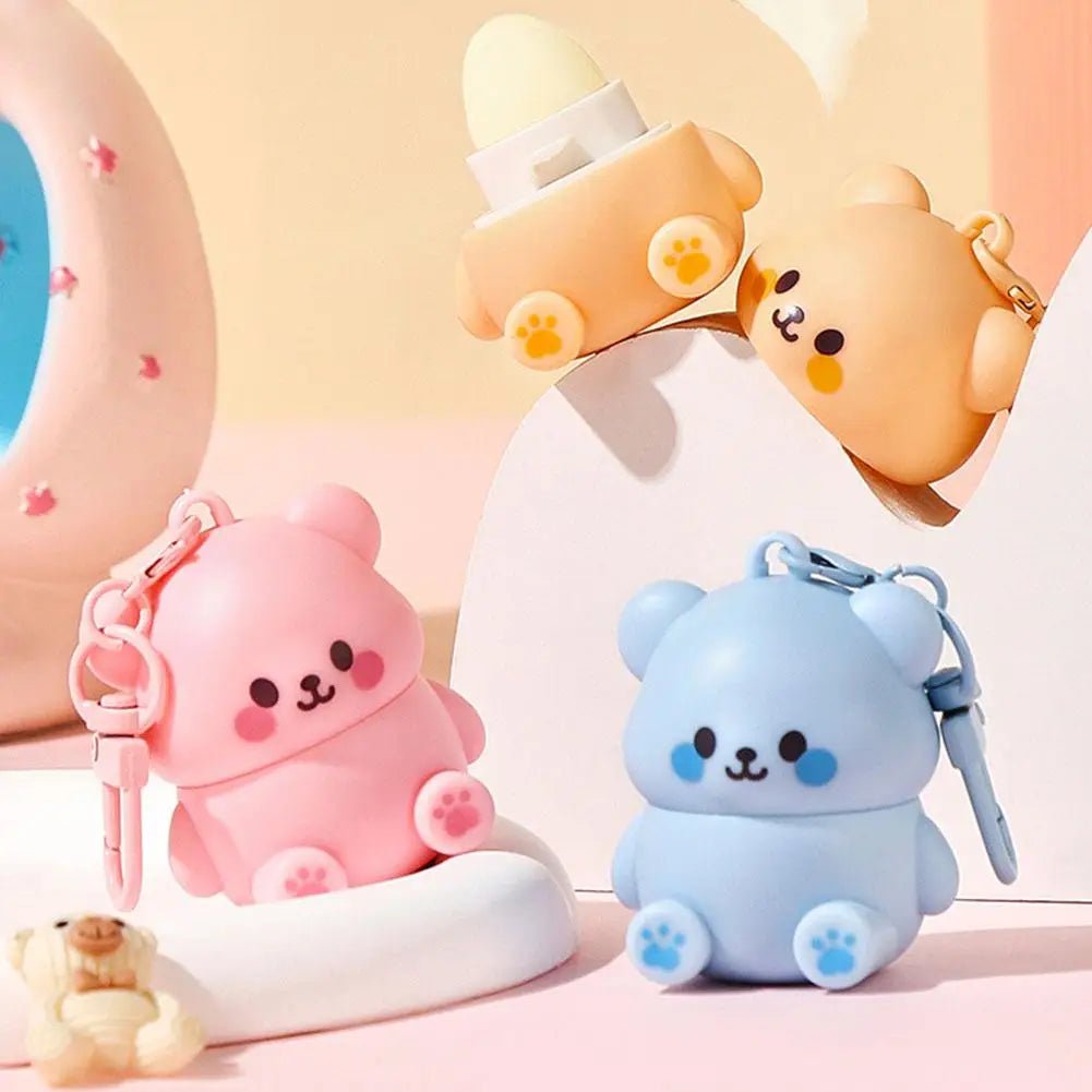 Children's Little Bear Lip Balm Moisturizing Anti-cracking Anti-peeling Baby Lip Balm Gentle Non Irritating Lip Skincare - BaBy's World