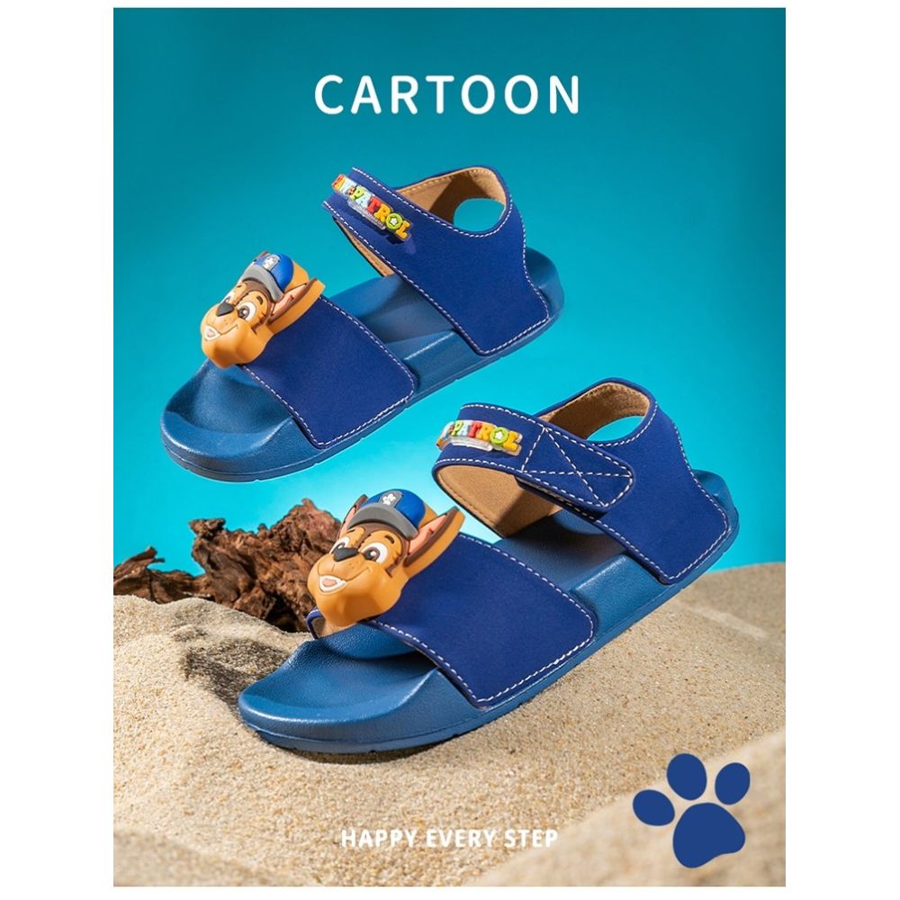 Cute and Illusory Woof Team Baby Summer Children s Sandals Girls Boys and Young Children Waterproof Indoor Children s Beach Slippers - BaBy's World