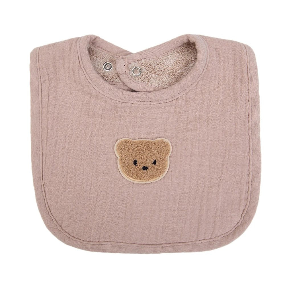 Cute Bear Muslin Cotton Baby Bibs Saliva Towel U-Absorbent Pockets Korean Children Kids Boys Girls Bandanas Feeding Burp Clothes - BaBy's World