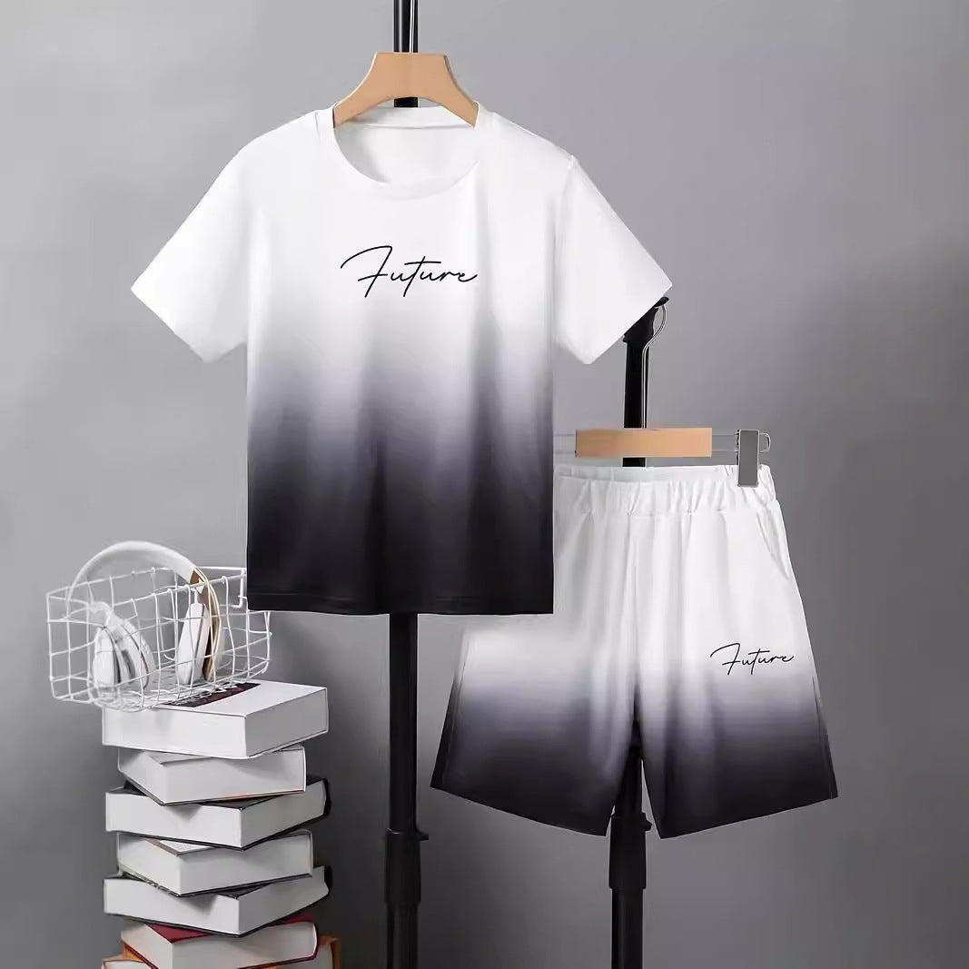 Boys Casual Short - Boys' Casual Short Sleeve T-shirt Top Shorts Two-piece Set - Boys & Kids dresses - Baby's World (view 10)