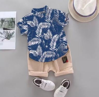 Korean Style Children's Baby Clothes Two Piece Set - Boys Summer & Party Dresses - Baby's World (view 7)