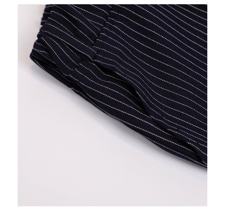 Spring And Summer Boys' Short-sleeved Shorts Suit Striped Children Clothes - Boys Summer & Party Dresses - Baby's World