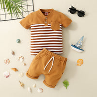 Boys Open Collar Solid Color Stitching | Baby's World Bangladesh