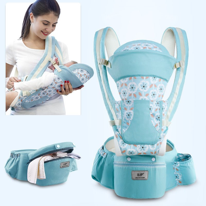 Ergonomic Baby Carrier Infant Baby Hipseat Carrier 3 In 1 Front Facing Ergonomic Kangaroo Baby Wrap Sling - BaBy's World