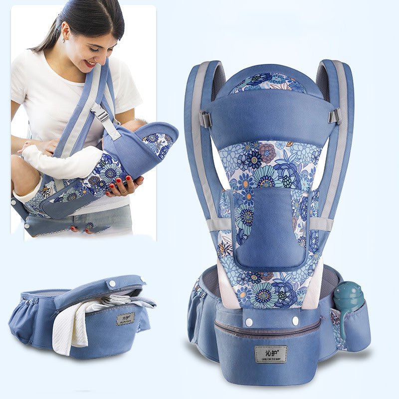 Ergonomic Baby Carrier Infant Baby Hipseat Carrier 3 In 1 Front Facing Ergonomic Kangaroo Baby Wrap Sling - BaBy's World