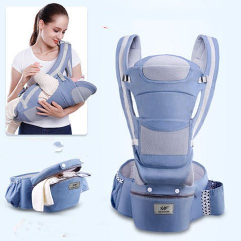 Ergonomic Baby Carrier Infant Baby Hipseat Carrier 3 In 1 Front Facing Ergonomic Kangaroo Baby Wrap Sling - BaBy's World