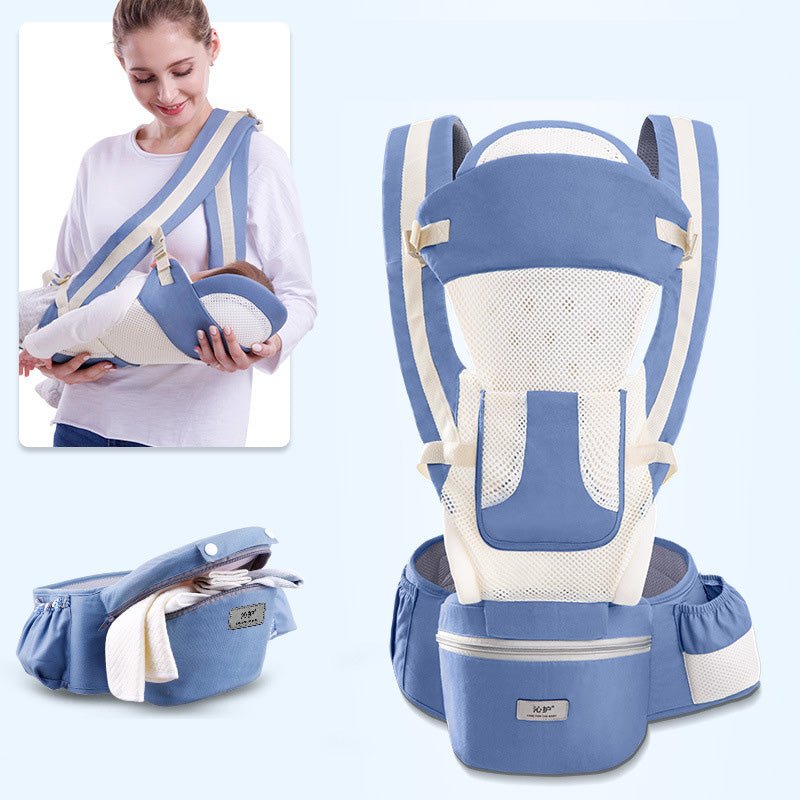 Ergonomic Baby Carrier Infant Baby Hipseat Carrier 3 In 1 Front Facing Ergonomic Kangaroo Baby Wrap Sling - BaBy's World