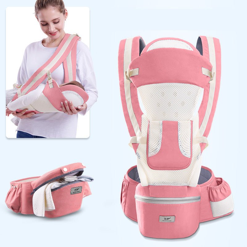 Ergonomic Baby Carrier Infant Baby Hipseat Carrier 3 In 1 Front Facing Ergonomic Kangaroo Baby Wrap Sling - BaBy's World