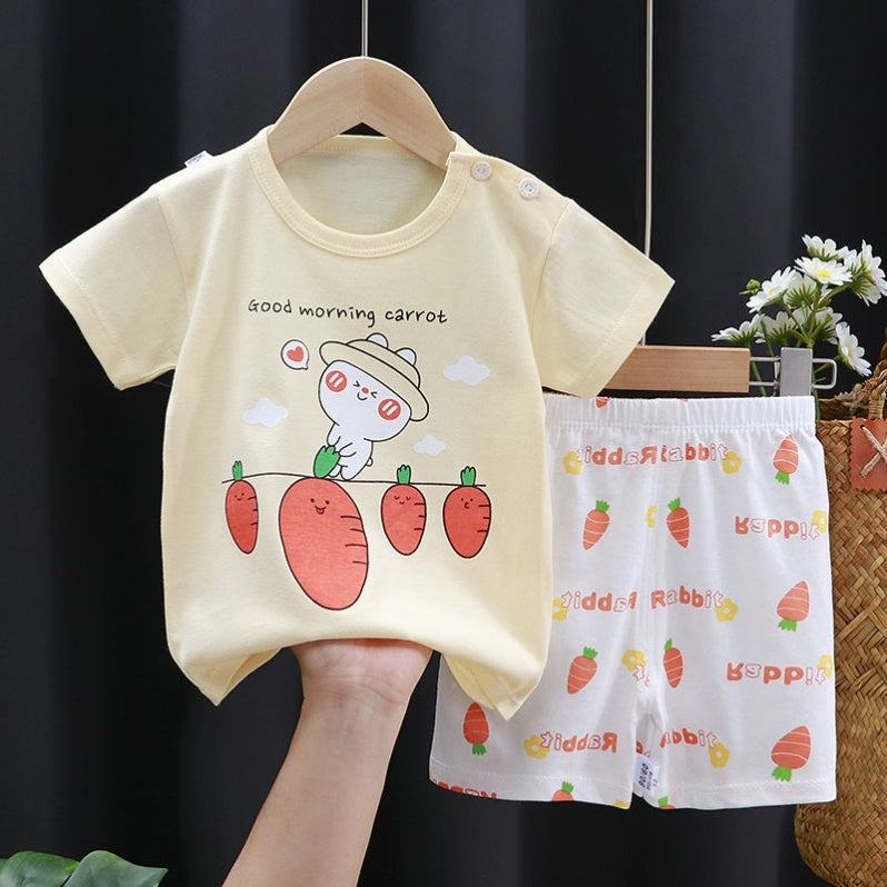 Fashion Cute Cotton Baby Clothes Shorts Suit - Boys Summer & Party Dresses - Baby's World (view 5)