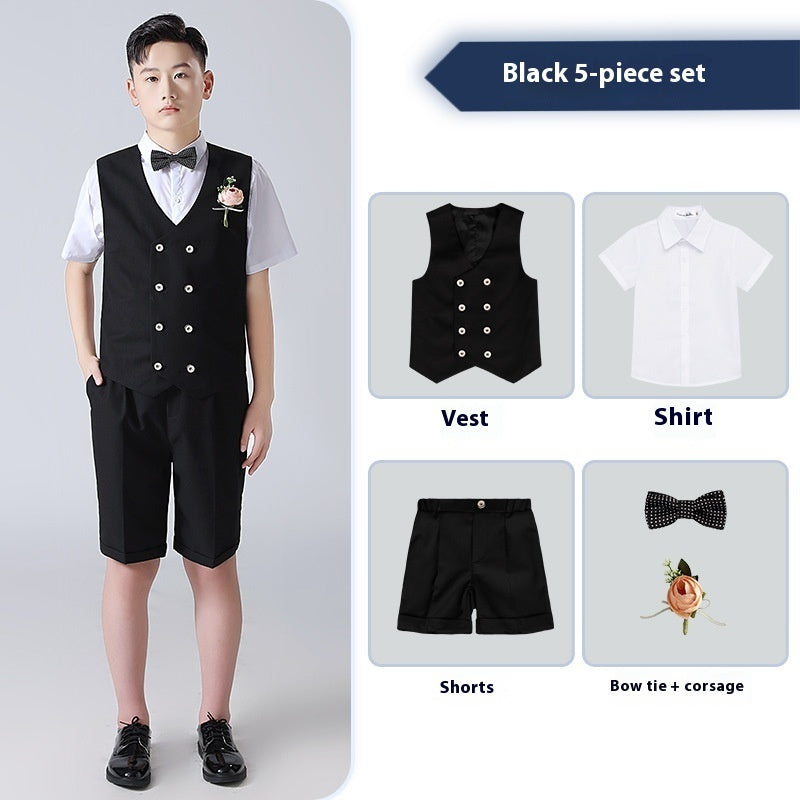 Boys Plus Sized - Boys' Plus-sized Plus Size Suit Performance Dress - Boys Summer & Party Dresses - Baby's World (view 9)