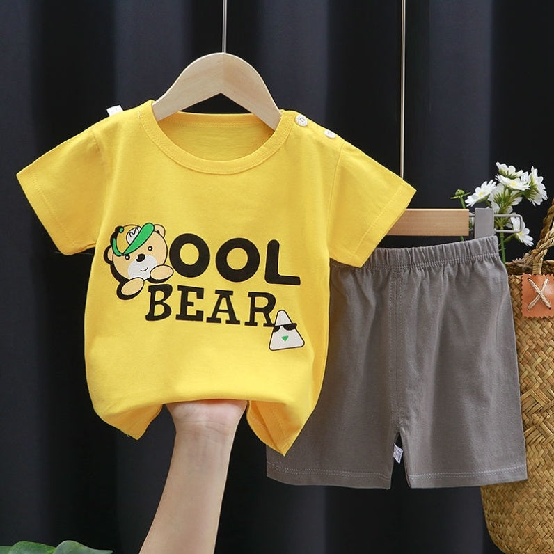 Fashion Cute Cotton Baby Clothes Shorts Suit - Boys Summer & Party Dresses - Baby's World (view 12)