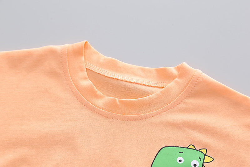 Boys Short Sleeved - Boys' Short-sleeved Cartoon Casual Suit - Boys Clothing - Baby's World (view 4)