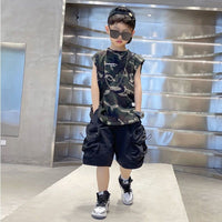 Sleeveless For Boy T-shirt And Shorts | Baby's World Bangladesh