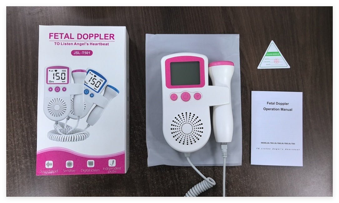 Fetal Heart Rate Monitor Home Pregnancy Baby Fetal Sound Heart Rate Detector - BaBy's World