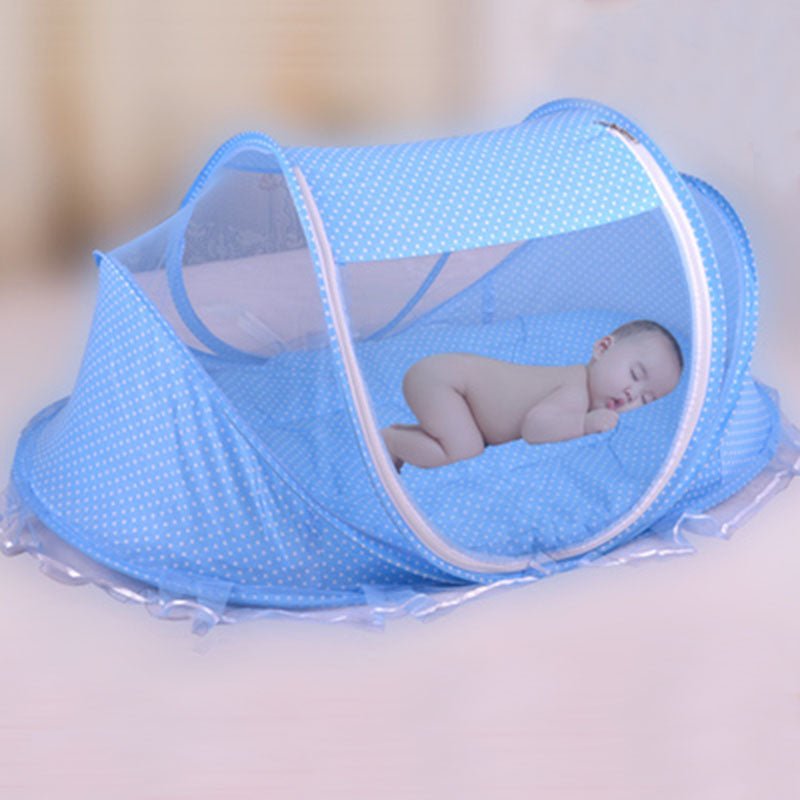 Foldable Baby Bed Net With Pillow Net 2pieces Set - BaBy's World