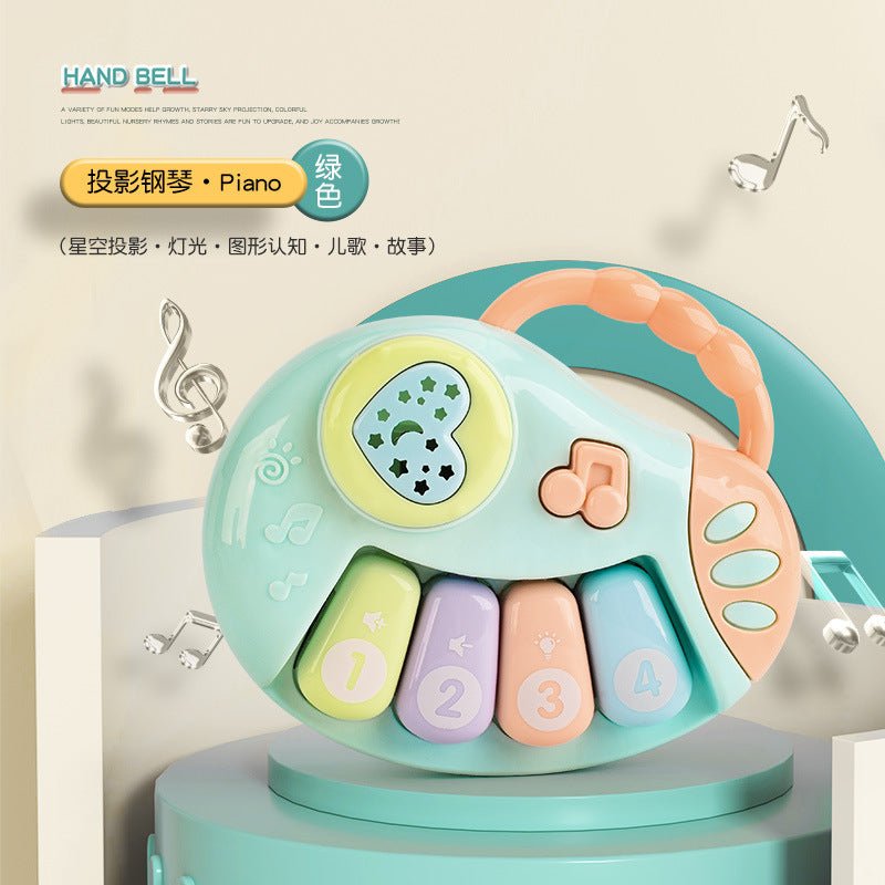 Fun Infant Toys Educational Early Education Baby Soothing Artifact Music Story Grasping Training Hand Drum Rattle - BaBy's World