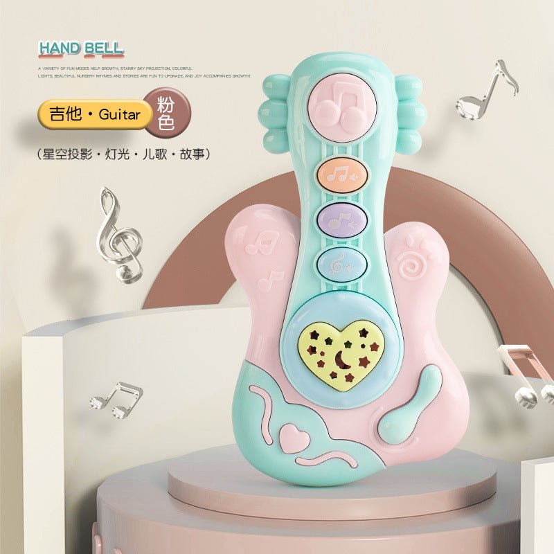 Fun Infant Toys Educational Early Education Baby Soothing Artifact Music Story Grasping Training Hand Drum Rattle - BaBy's World