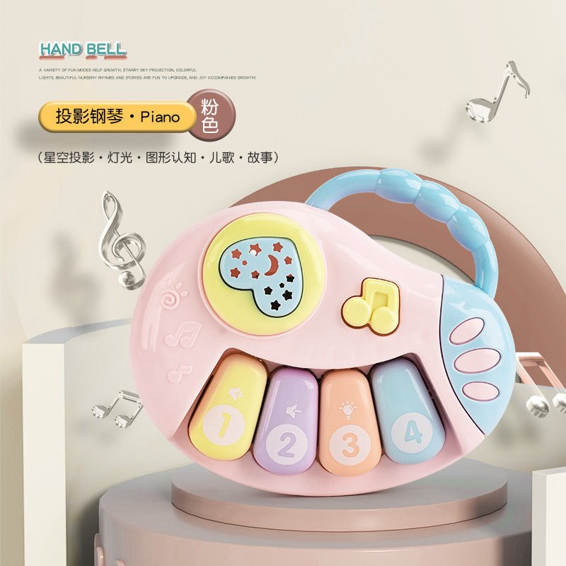 Fun Infant Toys Educational Early Education Baby Soothing Artifact Music Story Grasping Training Hand Drum Rattle - BaBy's World
