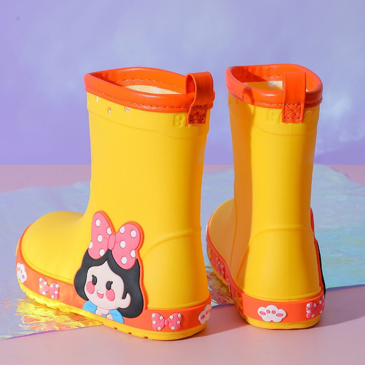 Girls' Kindergarten Non-slip Princess Rain Boots - BaBy's World