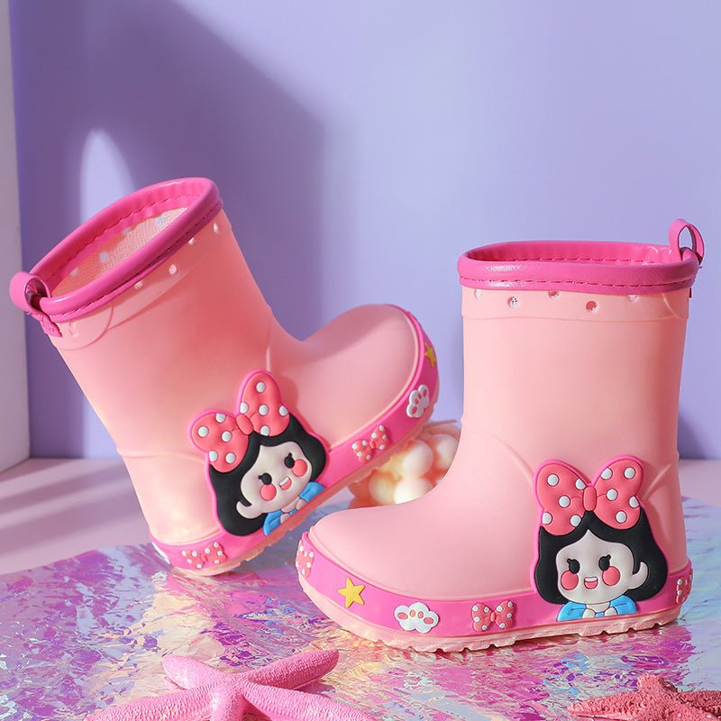 Girls' Kindergarten Non-slip Princess Rain Boots - BaBy's World