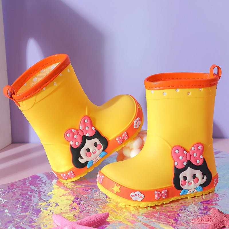 Girls' Kindergarten Non-slip Princess Rain Boots - BaBy's World