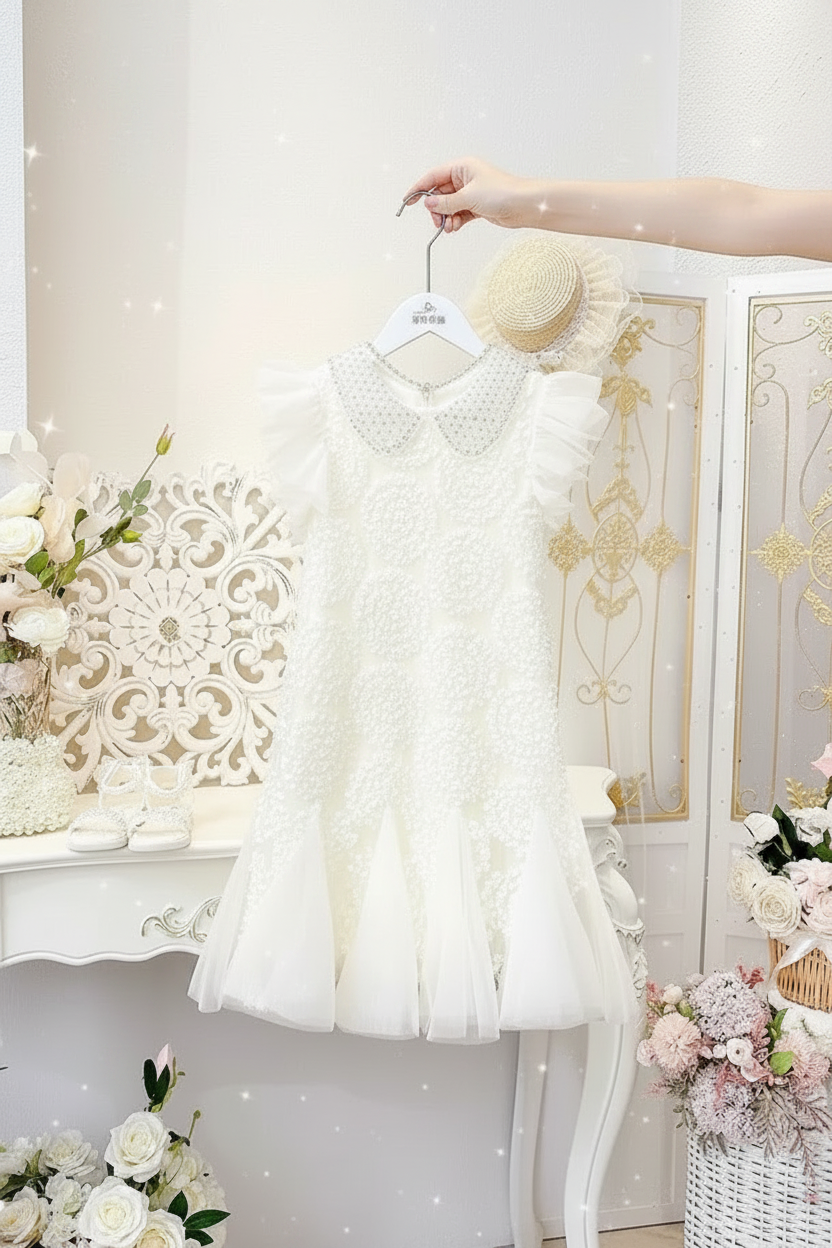 Hanger Style - White Lace Dress