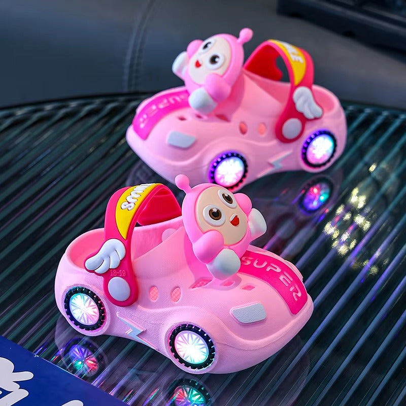 Lighting Car Design Baby Shoes (Size 18–29)