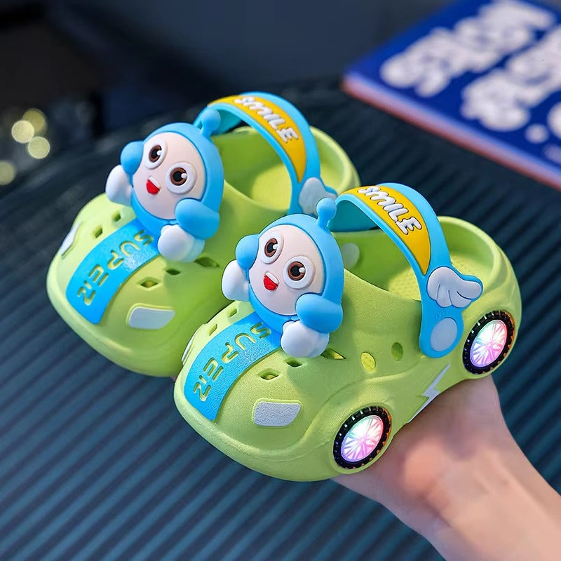 Lighting Car Design Baby Shoes (Size 18–29)