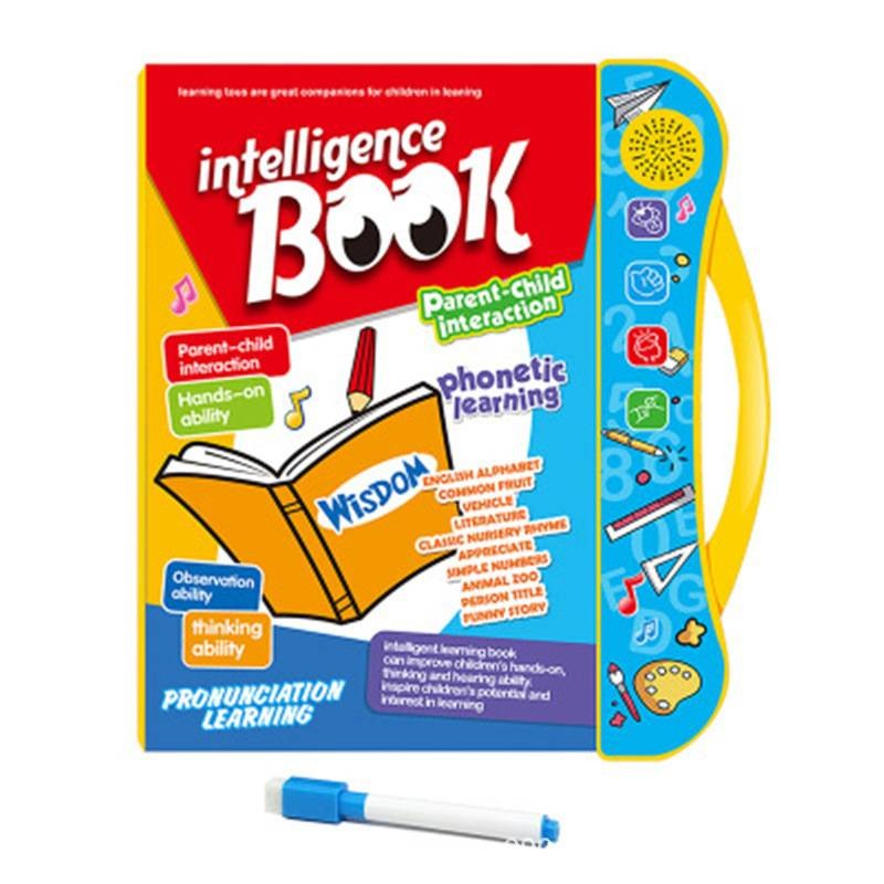 Intelligence E-Book for Kids Learning Book with Sound Musical Learning Study Book