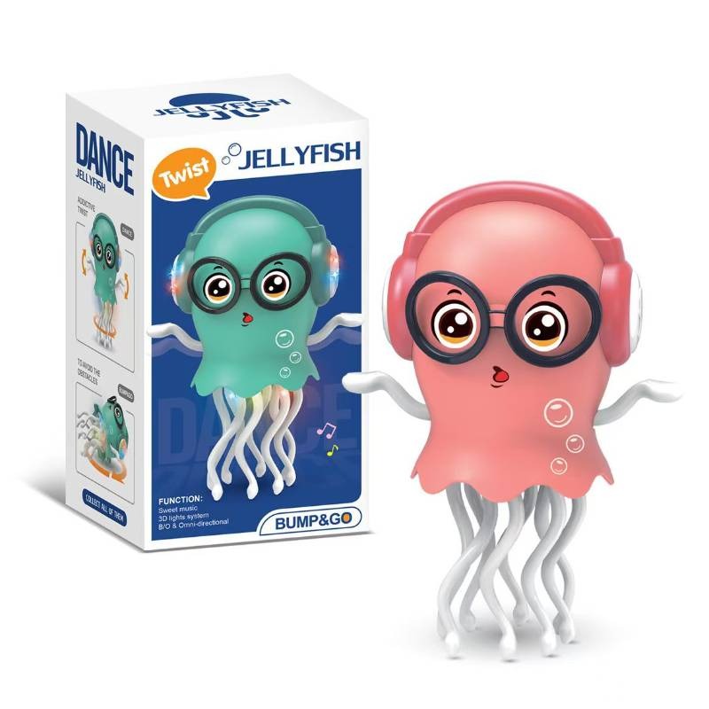 Musical Dancing and Lighting 3AA Battery operated Jelly Fish Toys