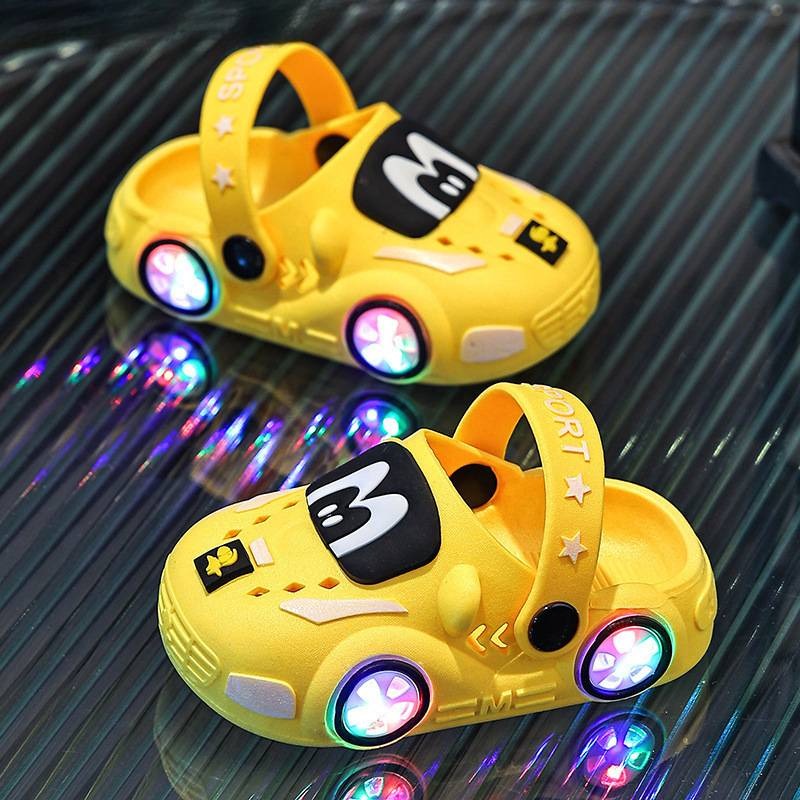 Lighting Car Design Baby Shoes