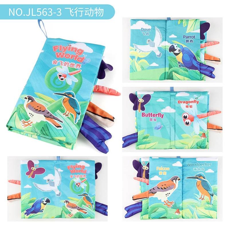 Baby cloth book for early learning