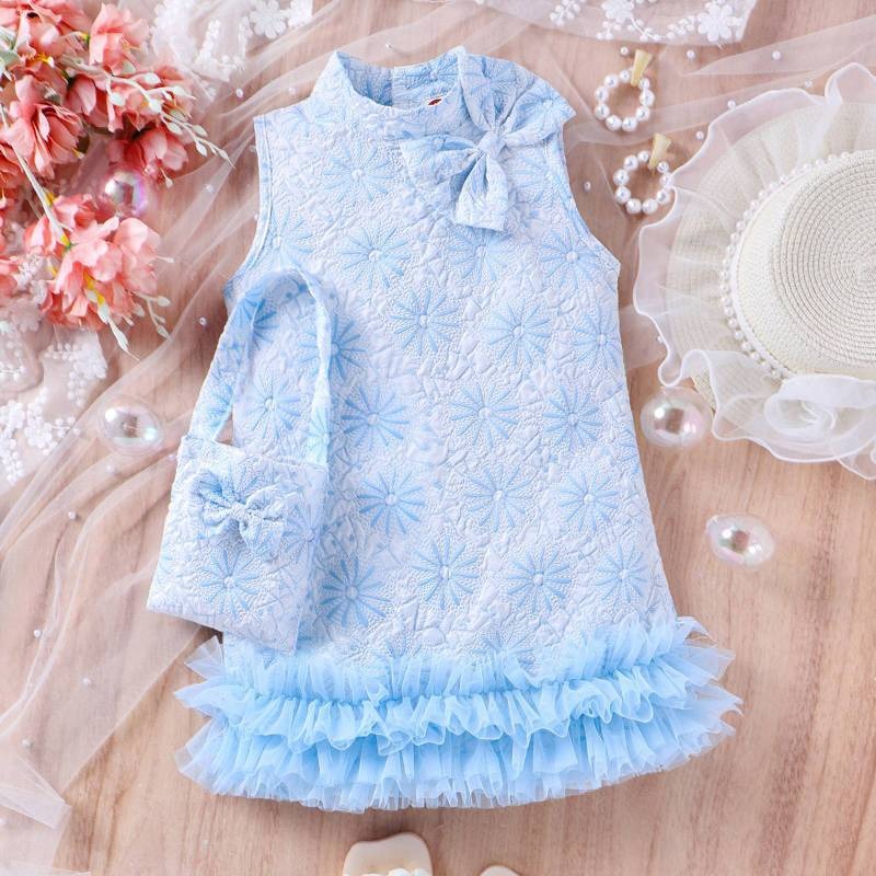 Summer New Design Children Wear Fashion Sleeveless Dress